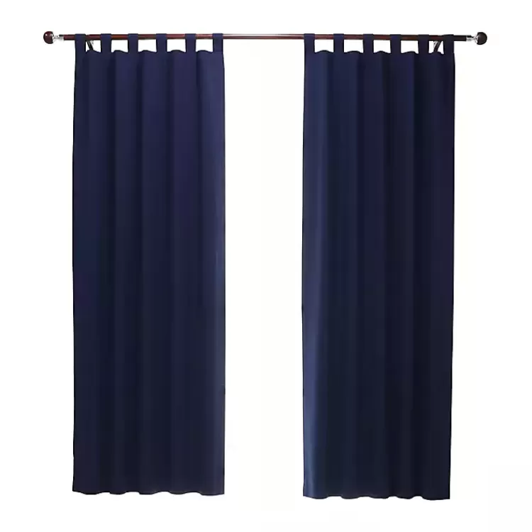 Navy Weathermate Curtain Panel, 72 in>Kirklands Home Cheap
