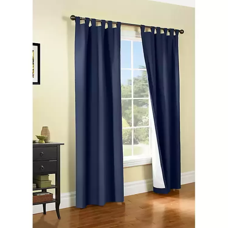 Navy Weathermate Curtain Panel, 72 in>Kirklands Home Cheap