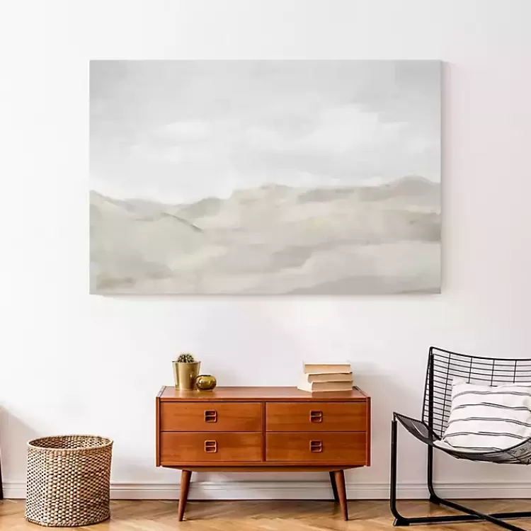 Neutral Abstract Canvas Art Print, 48x32 in.>Kirklands Home Store