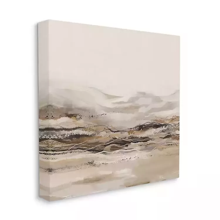Neutral Abstract Mountains Canvas Art Print>Kirklands Home Flash Sale