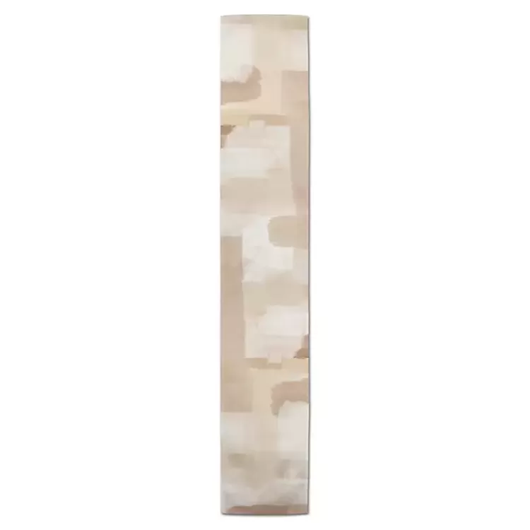 neutral_abstract_table_runner__in_2.webp Neutral Abstract Table Runner, 72 in.>Kirklands Home Flash Sale