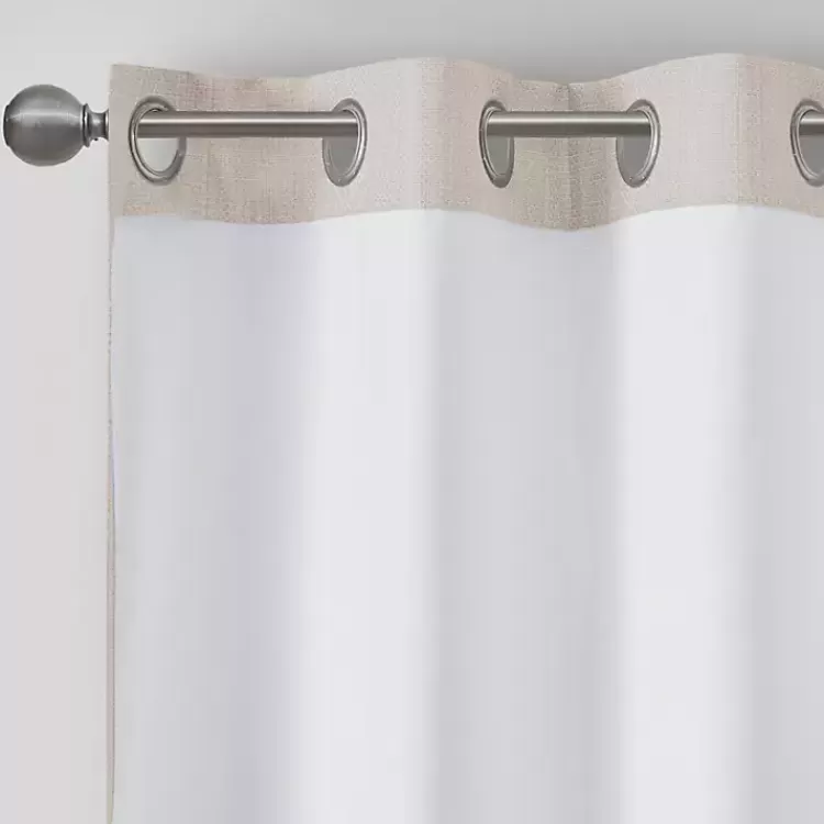 neutral_basketweave_curtain_panel_set__in_5.webp Neutral Basketweave Curtain Panel Set, 84 in.>Kirklands Home Best