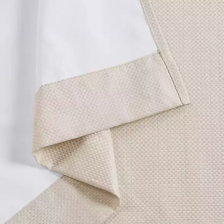neutral_basketweave_curtain_panel_set__in_6.webp Neutral Basketweave Curtain Panel Set, 84 in.>Kirklands Home Best