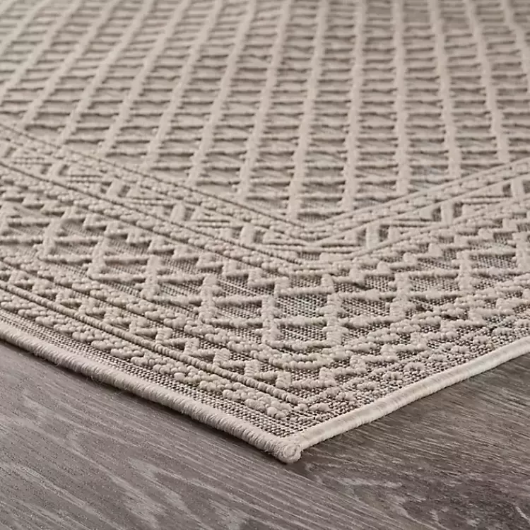neutral_bordered_lattice_outdoor_area_rug_x_4.webp Neutral Bordered Lattice Outdoor Area Rug, 5x7>Kirklands Home Clearance