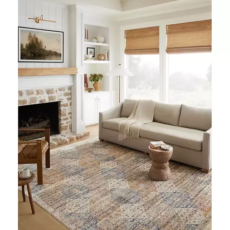 Neutral Diamond Patchwork Area Rug, 7x10>Kirklands Home Discount