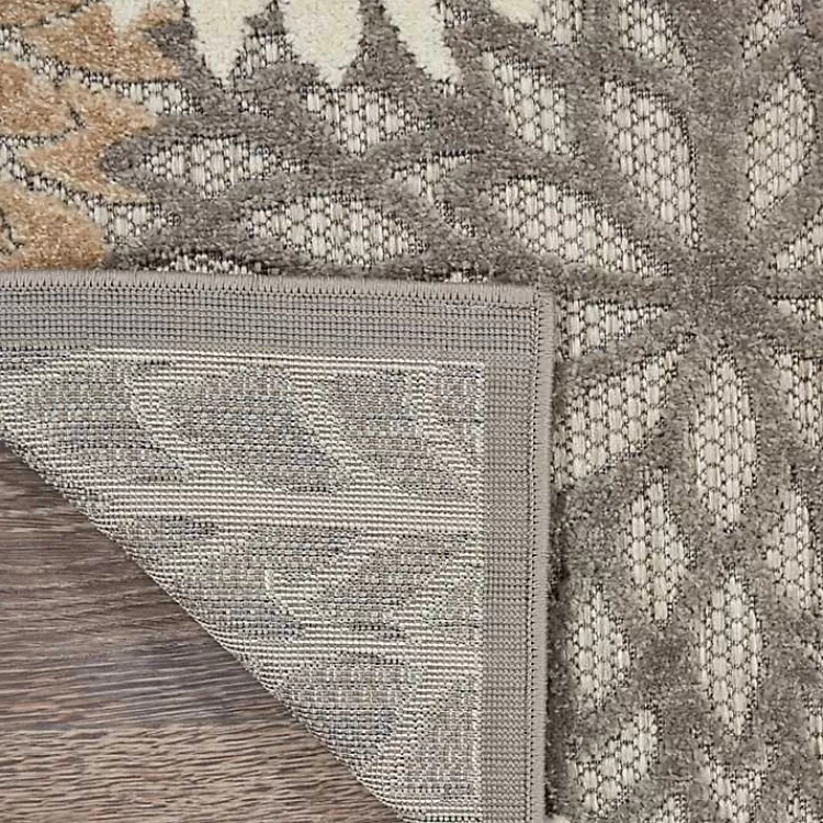 neutral_floral_burst_outdoor_area_rug_x_2.webp Neutral Floral Burst Outdoor Area Rug, 7x10>Kirklands Home Cheap