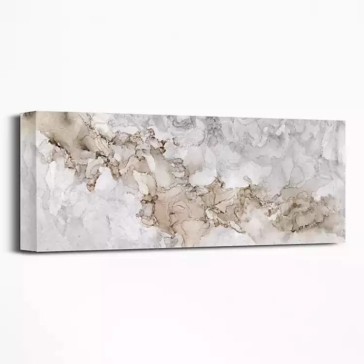 Neutral Gray Beauty Panel Giclee Canvas Art Print>Kirklands Home Shop