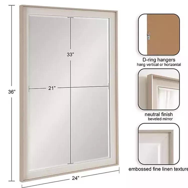 neutral_linen_beveled_wall_mirror_2.webp Neutral Linen Beveled Wall Mirror>Kirklands Home New