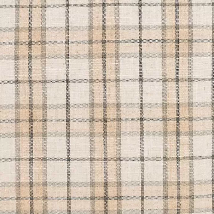 neutral_plaid_slipper_accent_chair_5.webp Neutral Plaid Slipper Accent Chair>Kirklands Home Cheap