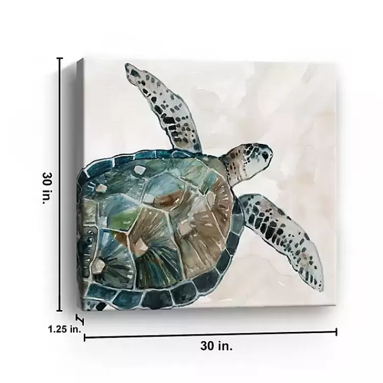 neutral_sea_turtle_i_giclee_canvas_art_print_2.webp Neutral Sea Turtle I Giclee Canvas Art Print>Kirklands Home Outlet