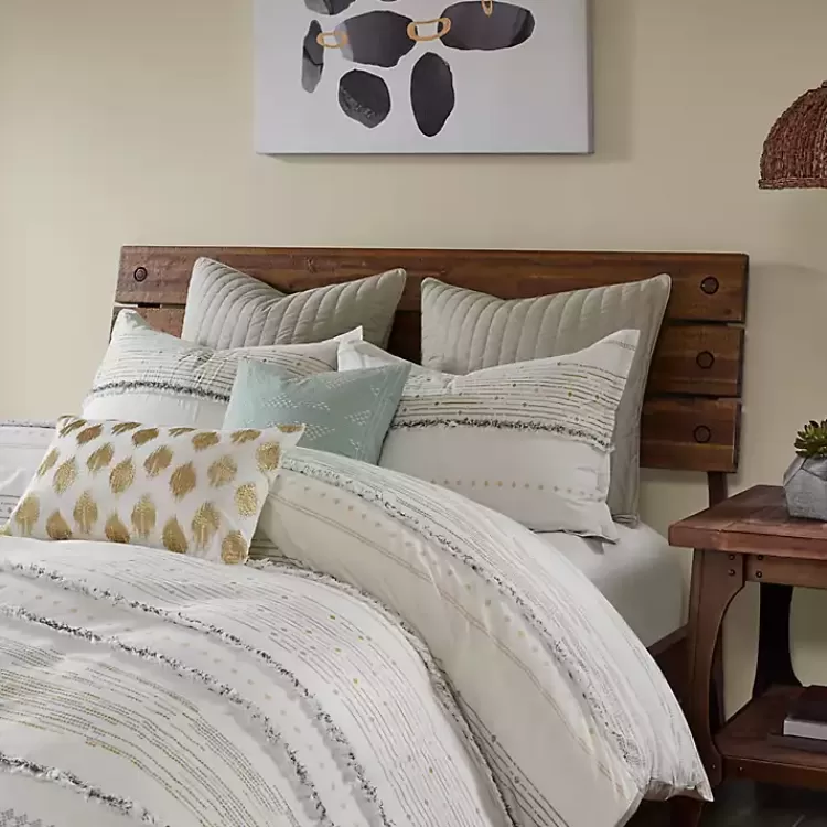 neutral_stripe_fullqueen_pc_comforter_set_3.webp Neutral Stripe Full/Queen 3-pc. Comforter Set>Kirklands Home Best Sale