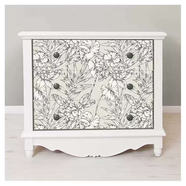 neutral_tropic_floral_peel__stick_wallpaper_2.webp Neutral Tropic Floral Peel & Stick Wallpaper>Kirklands Home Best