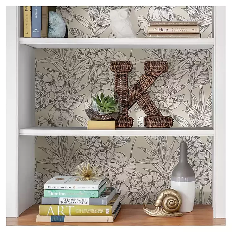neutral_tropic_floral_peel__stick_wallpaper_4.webp Neutral Tropic Floral Peel & Stick Wallpaper>Kirklands Home Best