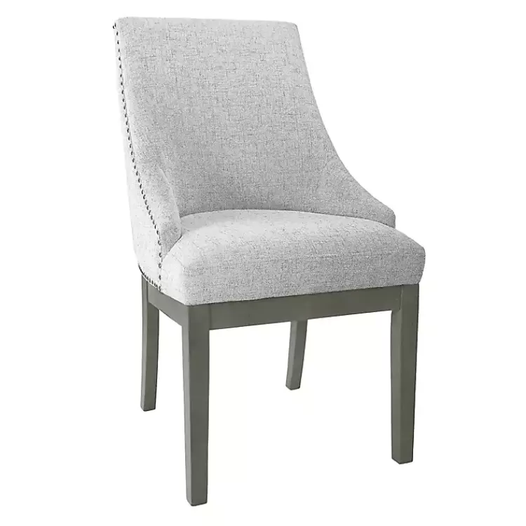 Neutral Upholstered Barrel Dining Chair>Kirklands Home Cheap