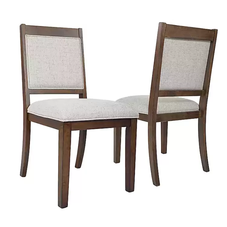 Neutral Upholstered Wood Frame Chairs, Set of 2>Kirklands Home Hot