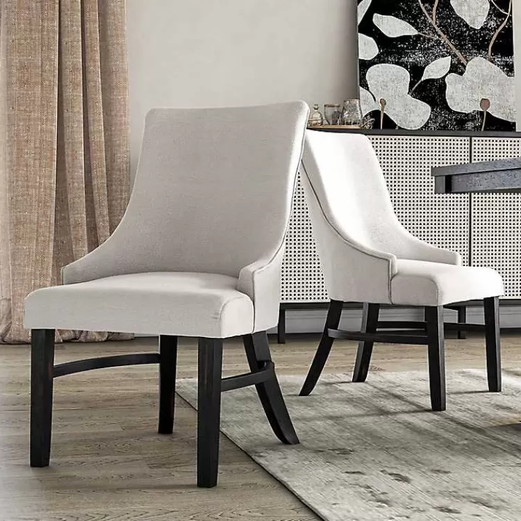 Neutral Wingback Dining Chairs, Set of 2>Kirklands Home Best