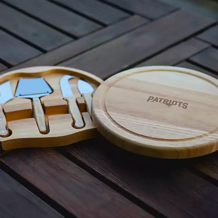 new_england_patriots_cheese_board_and_tool_set_2.webp New England Patriots Cheese Board and Tool Set>Kirklands Home Shop