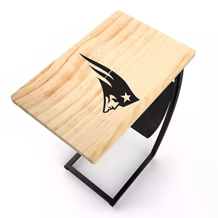 New England Patriots Wood C-Table>Kirklands Home Best Sale