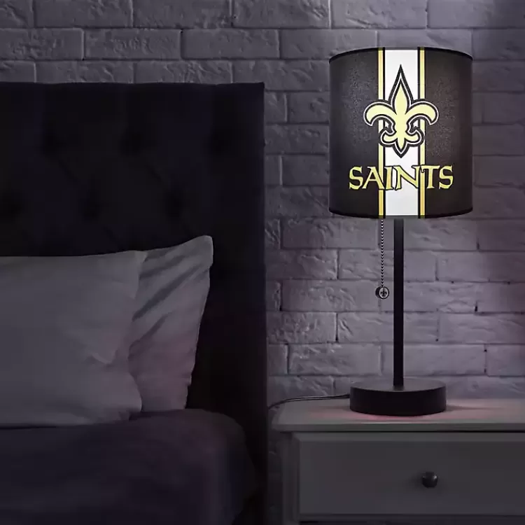 new_orleans_saints_charging_table_lamp_5.webp New Orleans Saints Charging Table Lamp>Kirklands Home Clearance