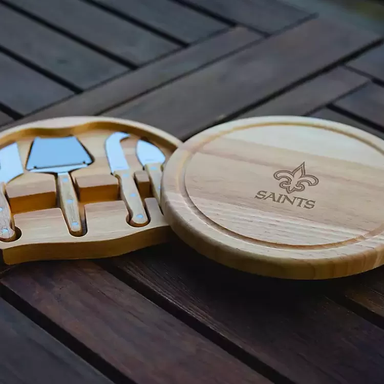new_orleans_saints_cheese_board_and_tool_set_2.webp New Orleans Saints Cheese Board and Tool Set>Kirklands Home Discount