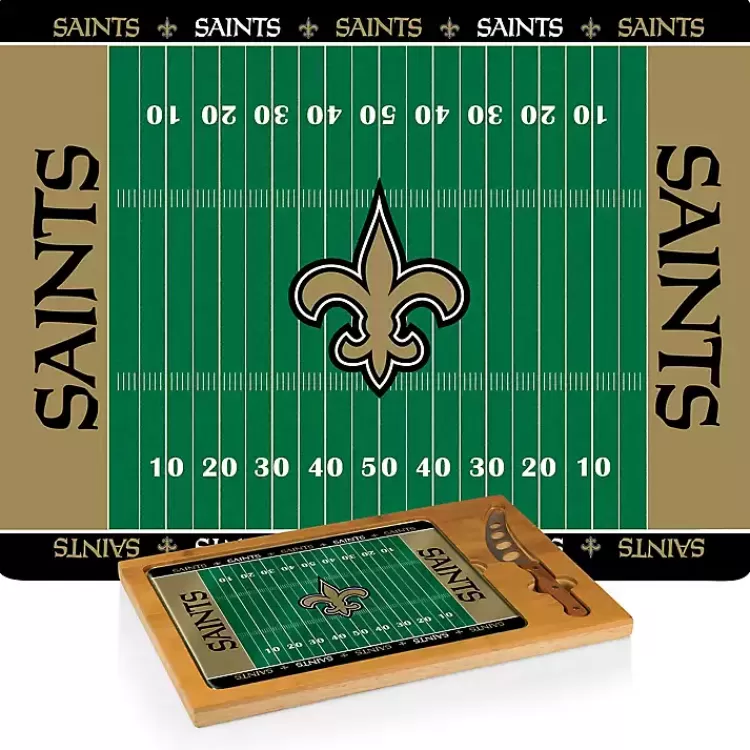 New Orleans Saints Cutting Board & Knife Set>Kirklands Home Flash Sale