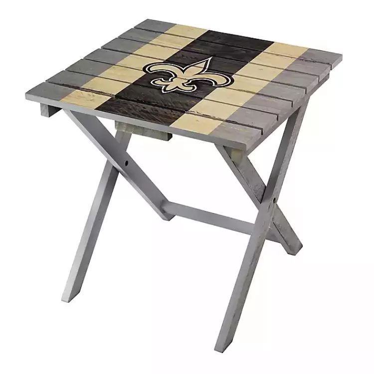 New Orleans Saints Folding Outdoor Table>Kirklands Home Best