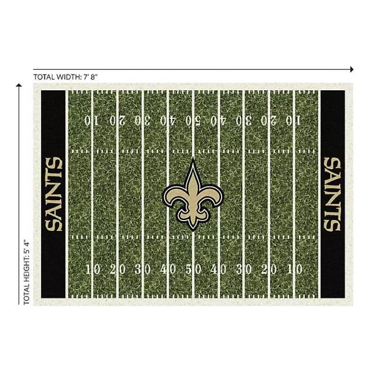 New Orleans Saints Home Field Area Rug, 6x8>Kirklands Home Hot