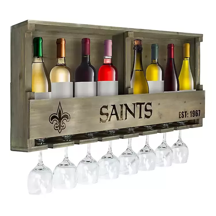 new_orleans_saints_reclaimed_wood_bar_shelf_2.webp New Orleans Saints Reclaimed Wood Bar Shelf>Kirklands Home Cheap