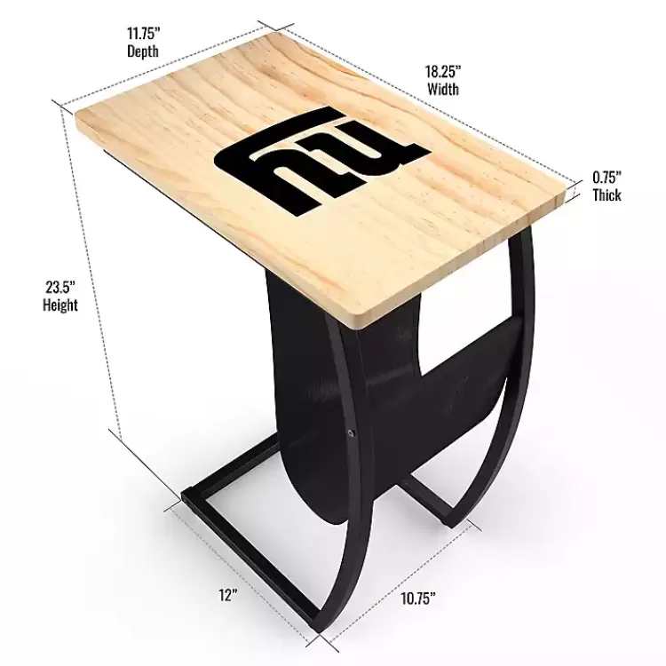 new_york_giants_wood_ctable_2.webp New York Giants Wood C-Table>Kirklands Home Outlet