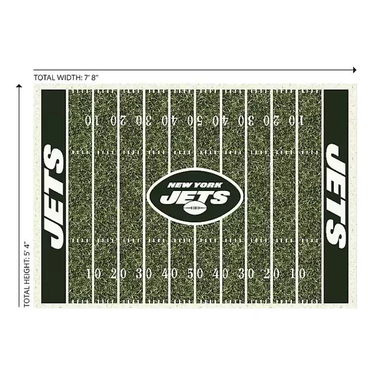 New York Jets Home Field Area Rug, 6x8>Kirklands Home Shop