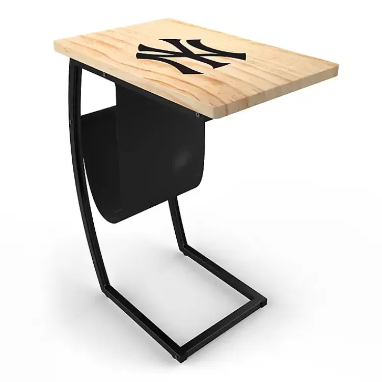 New York Yankees Wood C-Table>Kirklands Home Flash Sale