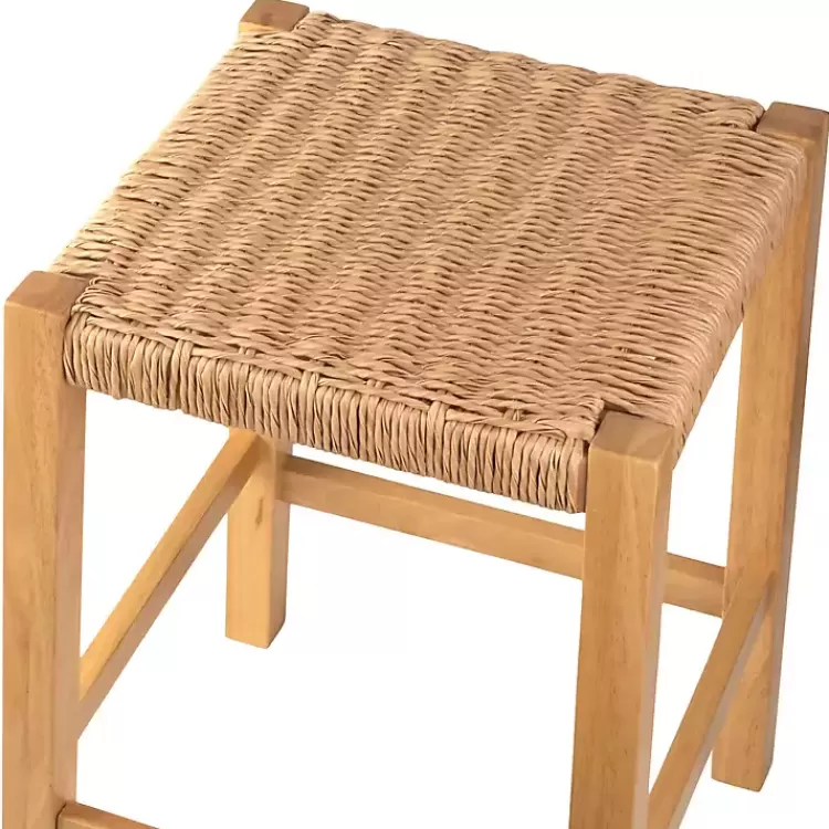 newport_natural_wood_and_rattan_counter_stool_5.webp Newport Natural Wood and Rattan Counter Stool>Kirklands Home Best Sale