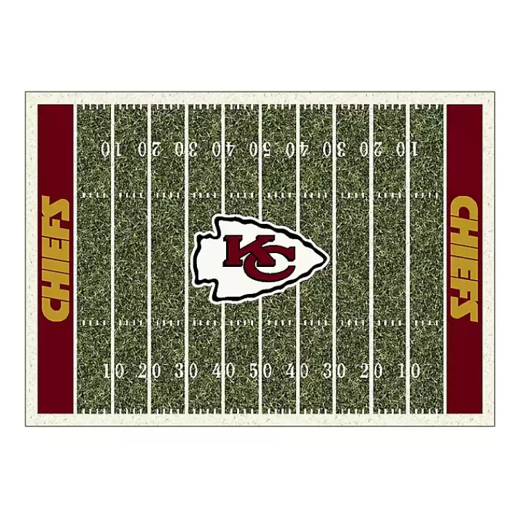 NFL Kansas City Chiefs Home Field Area Rug, 6x8>Kirklands Home Clearance