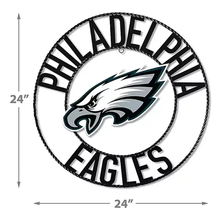NFL Philadelphia Eagles Wrought Iron Wall Plaque>Kirklands Home Cheap