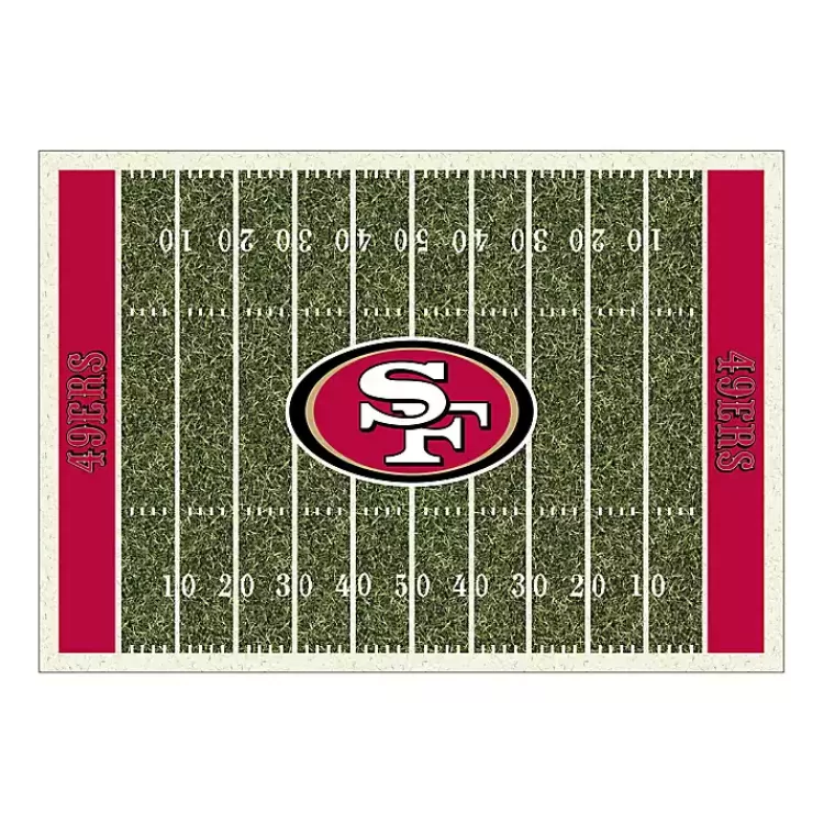 NFL San Francisco 49ers Home Field Area Rug, 6x8>Kirklands Home Clearance
