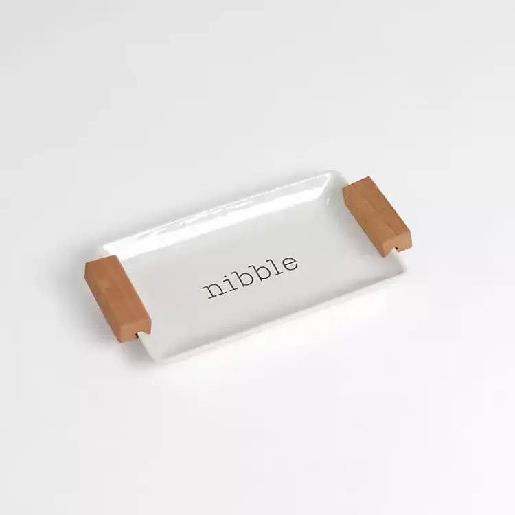 Nibble Acacia Wood Serving Tray>Kirklands Home Cheap