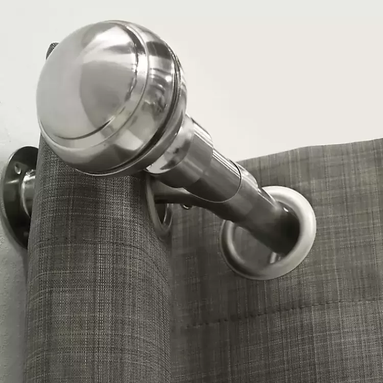 nickel_blackout_extendable_curtain_rod__in_2.webp Nickel Blackout Extendable Curtain Rod, 72 in.>Kirklands Home Fashion