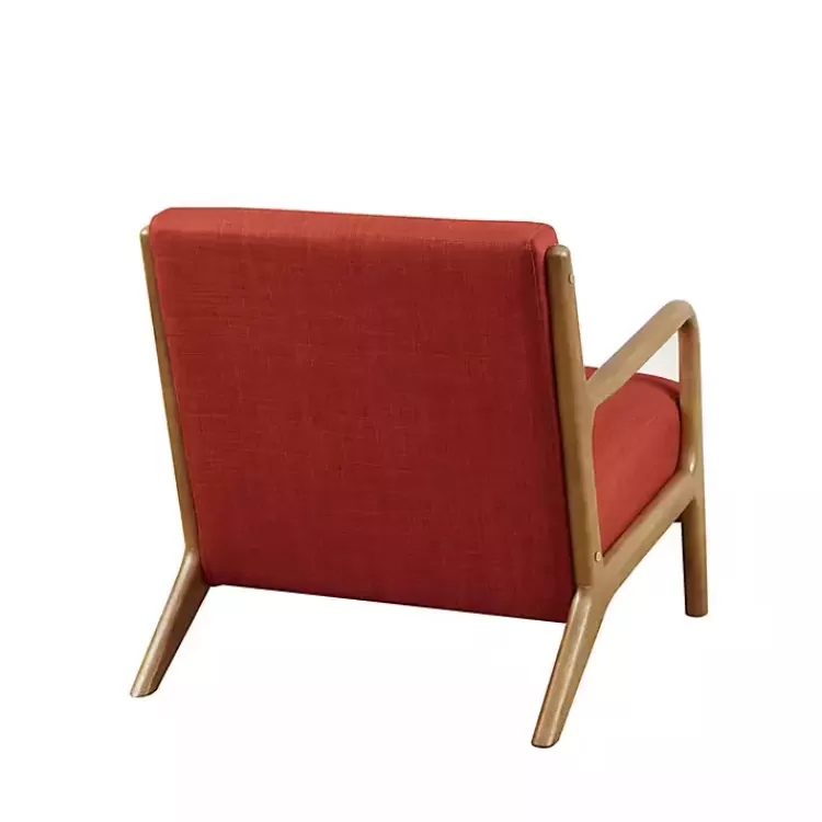 nolan_red_midcentury_modern_accent_chair_4.webp Nolan Mid-Century Modern Accent Chair>Kirklands Home Clearance