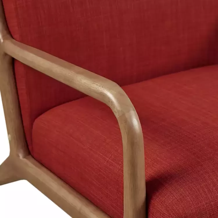 nolan_red_midcentury_modern_accent_chair_5.webp Nolan Mid-Century Modern Accent Chair>Kirklands Home Clearance