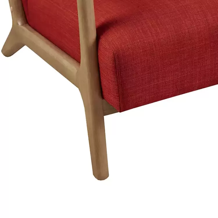 nolan_red_midcentury_modern_accent_chair_6.webp Nolan Mid-Century Modern Accent Chair>Kirklands Home Clearance