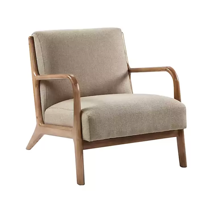Nolan Sand Mid-Century Accent Chair>Kirklands Home Best Sale