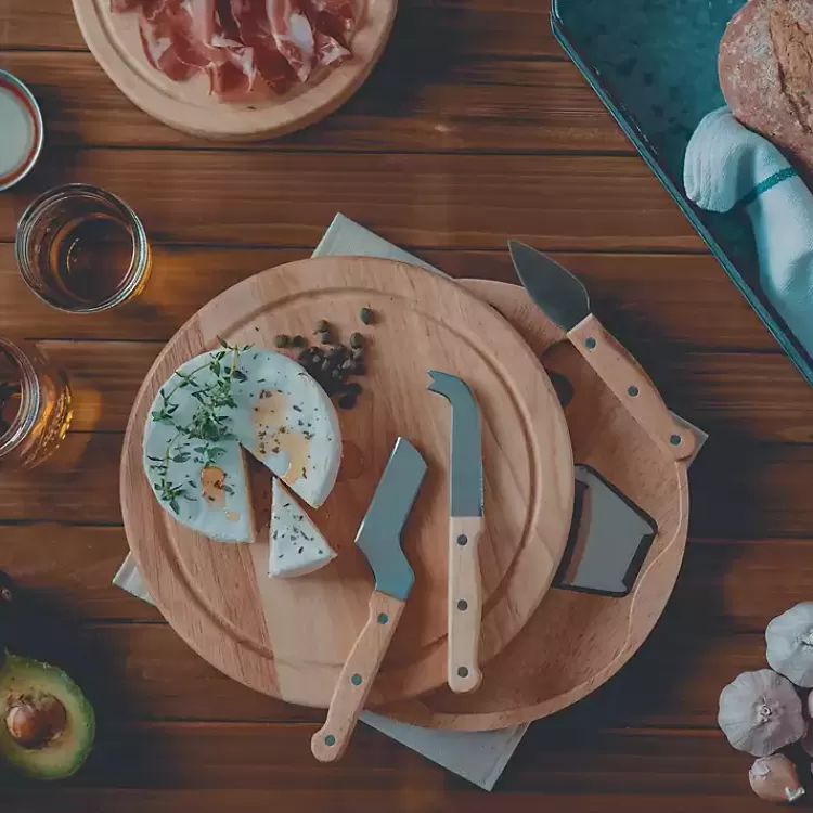 north_carolina_tar_heels_cheese_board_and_tool_set_2.webp North Carolina Tar Heels Cheese Board and Tool Set>Kirklands Home Hot