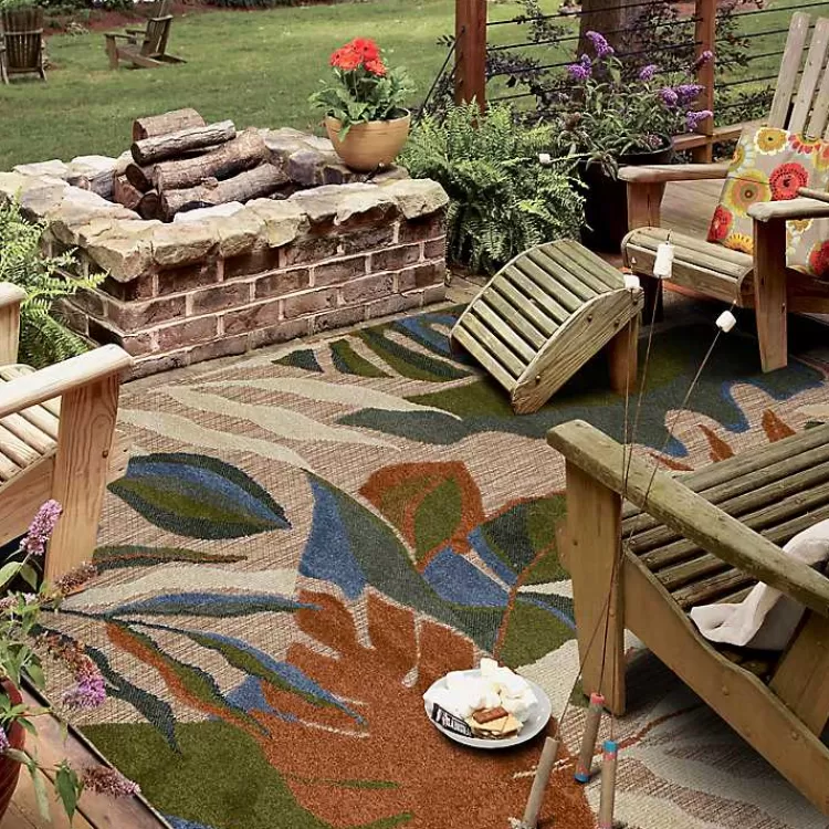 north_shore_botanical_outdoor_area_rug_x_4.webp North Shore Botanical Outdoor Area Rug, 6x9>Kirklands Home Best
