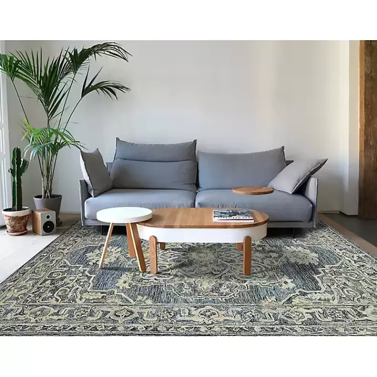 Nucia Denim Hand-Tufted Area Rug, 5x7>Kirklands Home Fashion