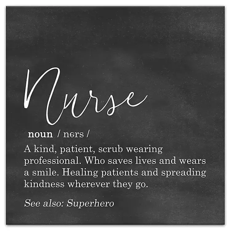Nurse Definition Canvas Art Print>Kirklands Home Online
