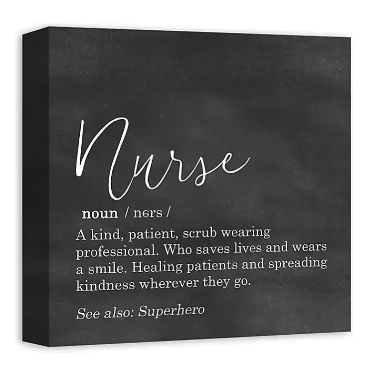 Nurse Definition Canvas Art Print>Kirklands Home Online