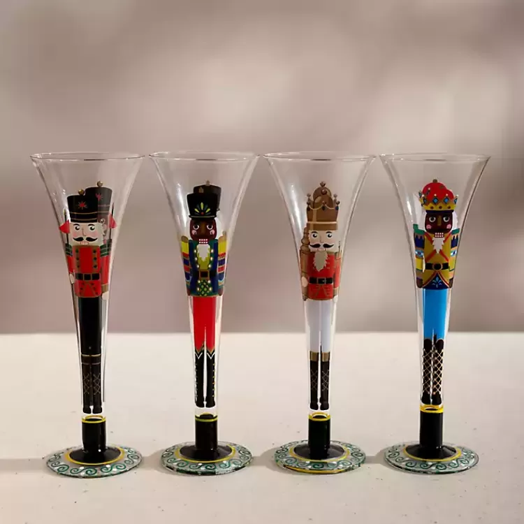 Nutcracker Flute Glasses, Set of 4>Kirklands Home New