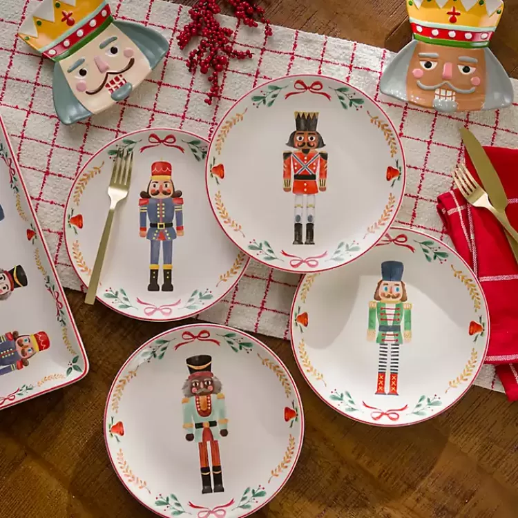 Nutcracker Salad Plates, Set of 4>Kirklands Home Cheap