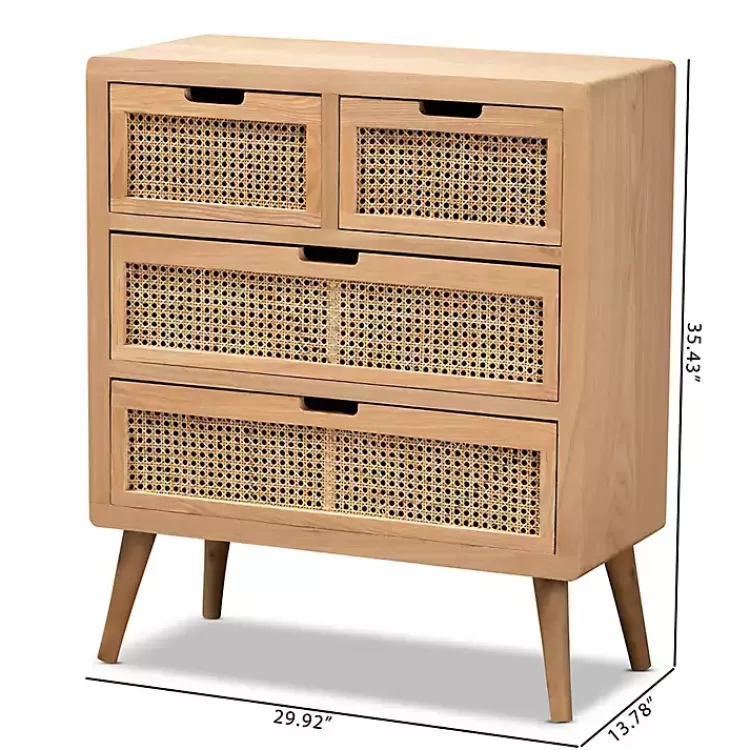oak_and_rattan_drawer_chest_7.webp Oak and Rattan 4-Drawer Chest>Kirklands Home Cheap