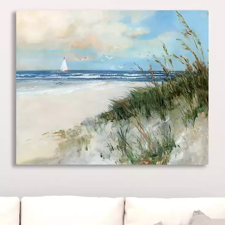 Oak Island Sunrise Canvas Art Print, 40x32 in.>Kirklands Home Hot